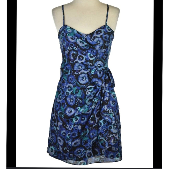 Lauren Conrad Size 16 Adjustable Strap Blue Dress - Picture 1 of 7
